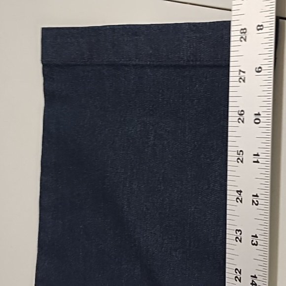 St. John's Bay Straight Leg Dark Denim Stretch Jeans Comfort Waist 4 Pockets - Picture 5 of 12